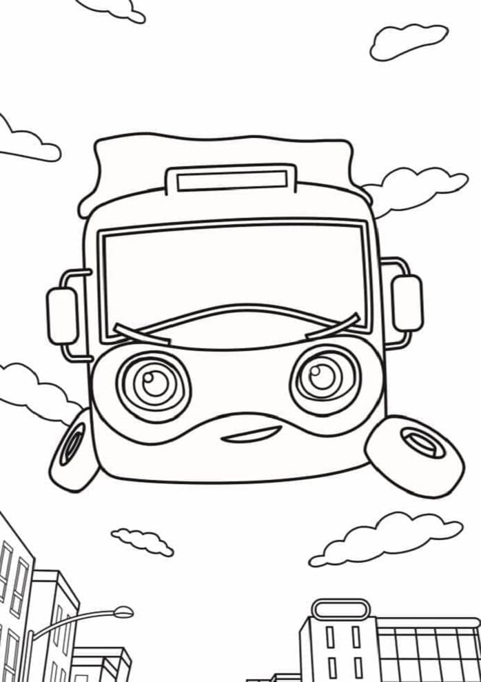 Printable Little Baby Bum Buser Coloring Page