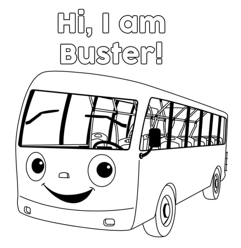 Printable Little Baby Bum Buster Coloring Page