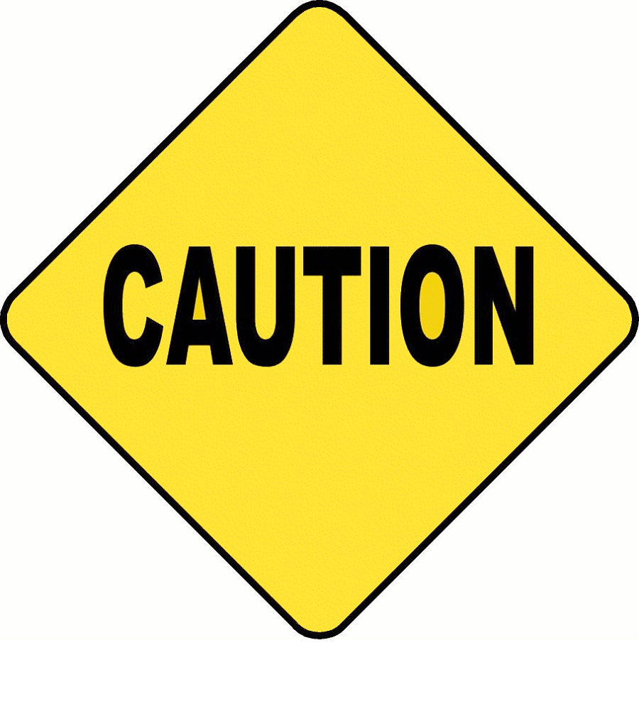 Printable Perfect Caution Sign