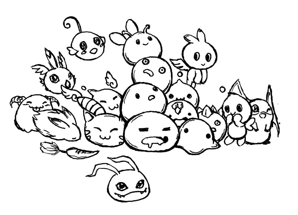 Printable Slime Rancher Game Coloring Page