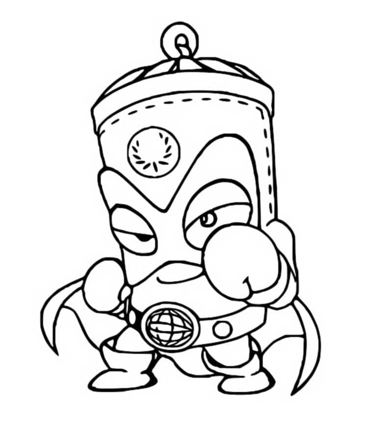 Printable Superzings The Champ Coloring Page