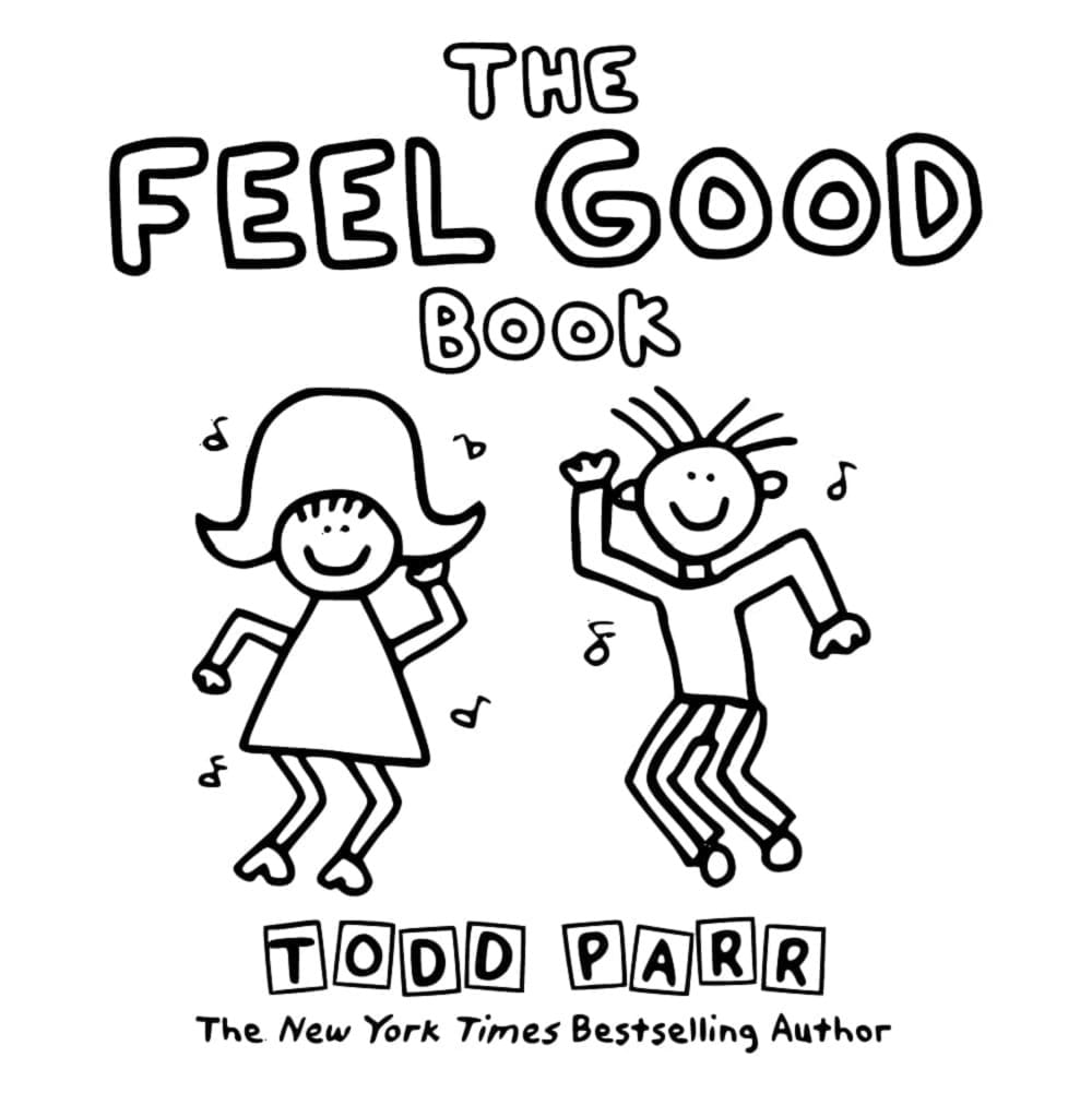 Printable Todd Parr The Feel Good Book Coloring Page