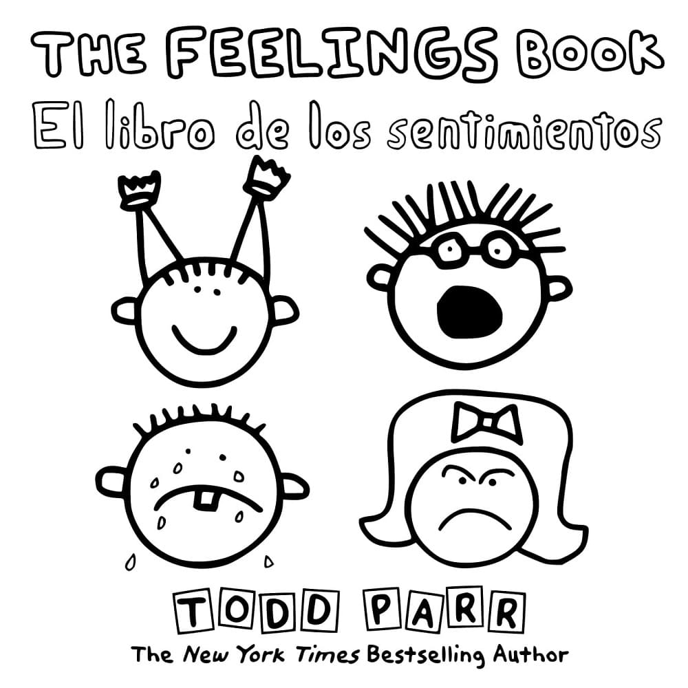 Printable Todd Parr The Feelings Book Coloring Page