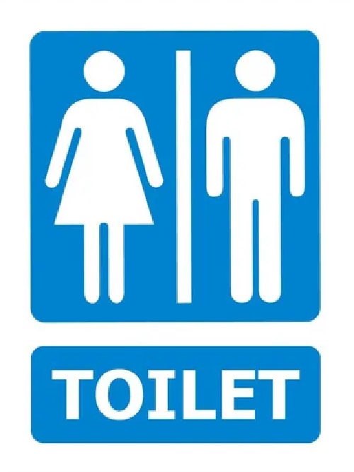 Printable Toilet Bathroom Sign