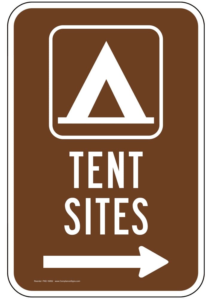 Camping Sign Free Printable