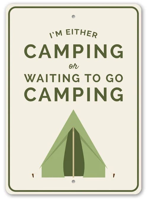 Download Camping Sign