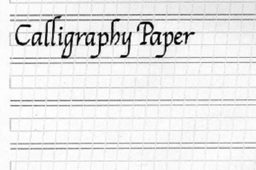 Free Calligraphy Paper