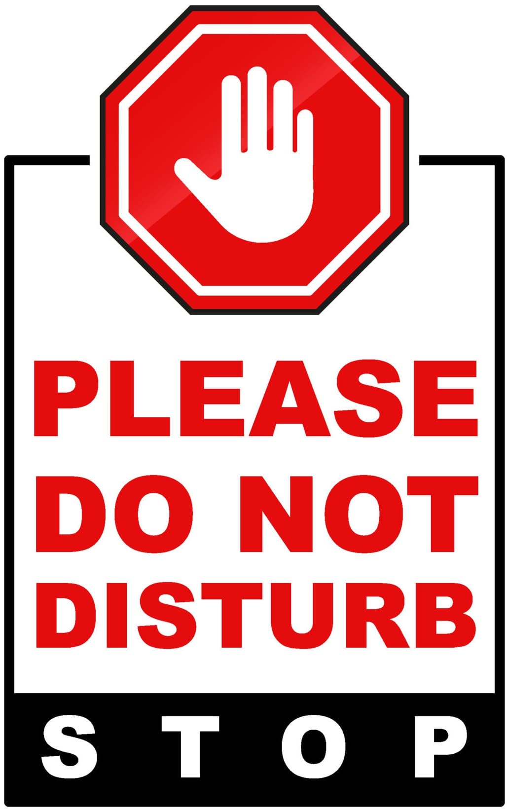 Free Do Not Disturb Sign