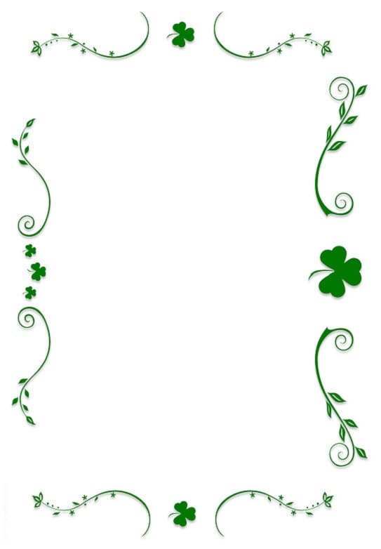 Free Picture of Saint Patrick’s Day Border