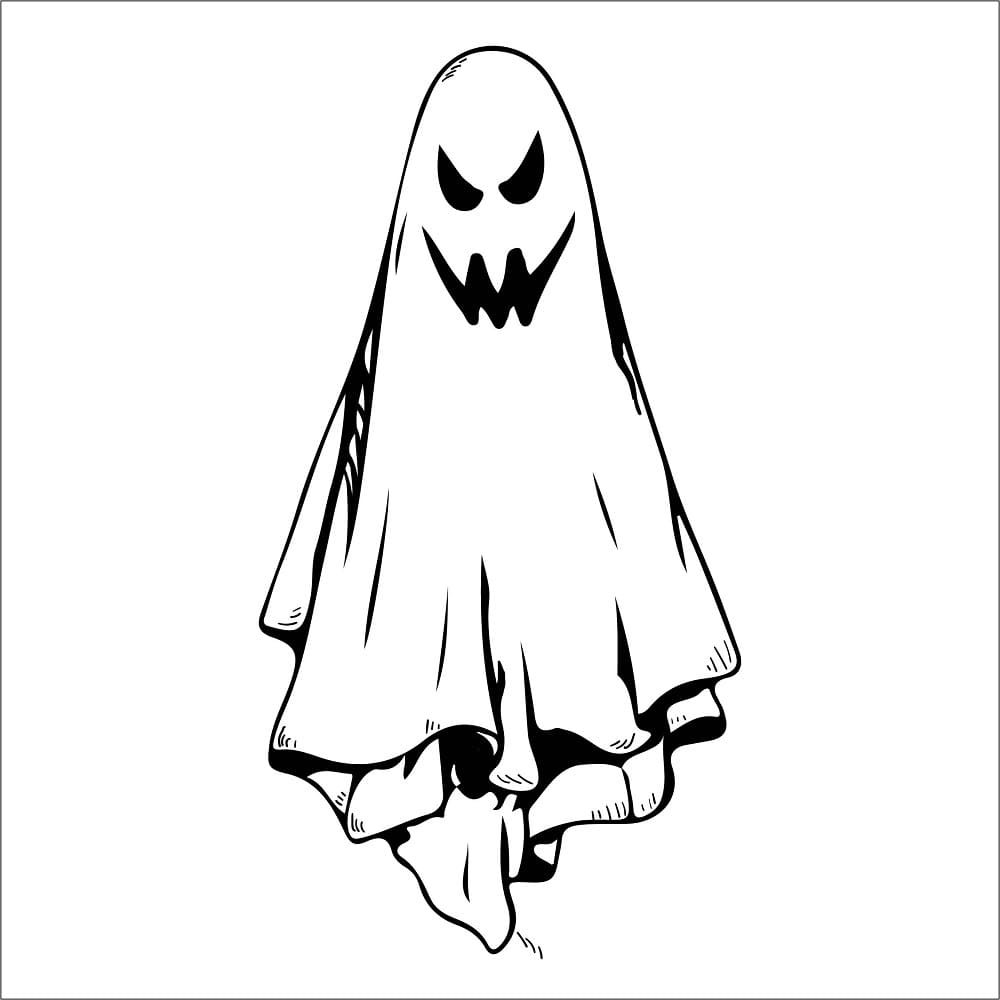 Free Printable Ghost Stencil Picture