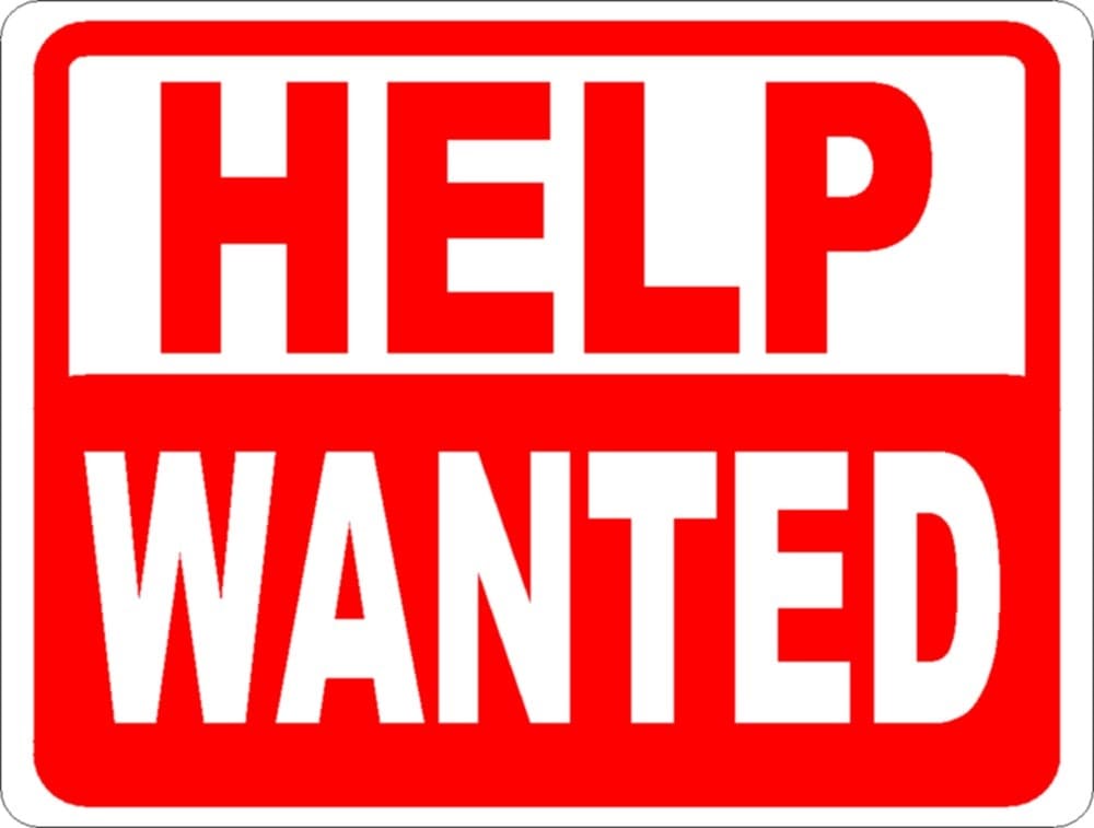 Free Printable Help Wanted Sign