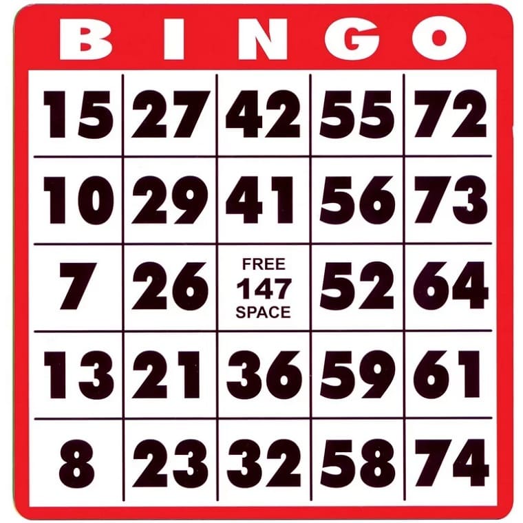 Free Printable Number Bingo Download