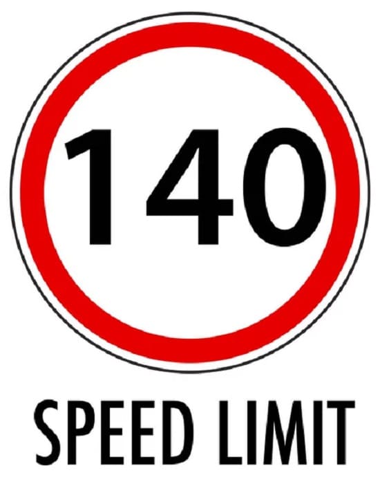 Free Speed Limit Sign Printable