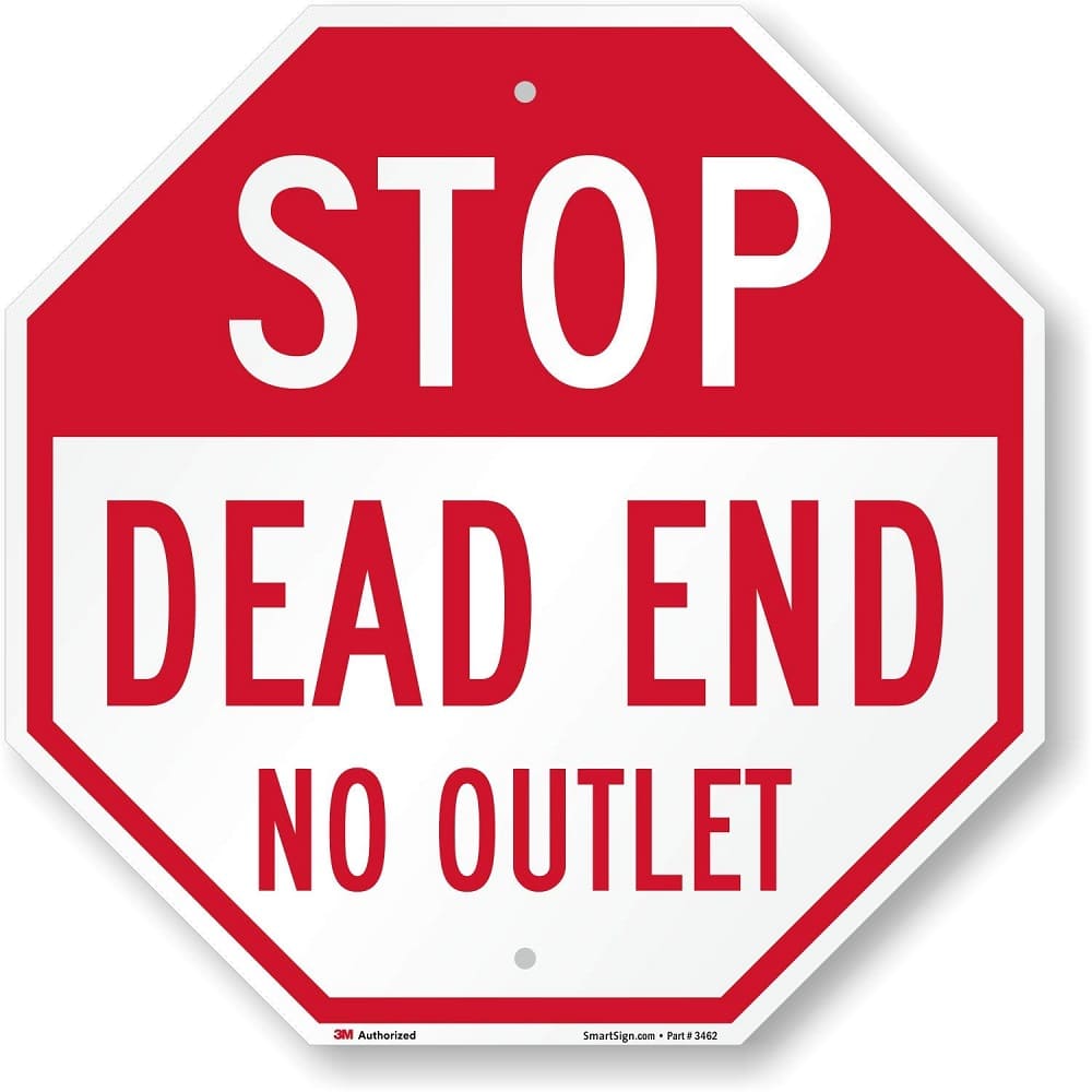 No Outlet Sign Free Printable