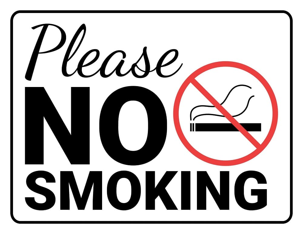 No Smoking Sign Image