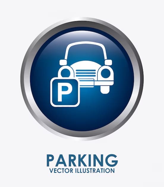 Parking Sign Vector illustration