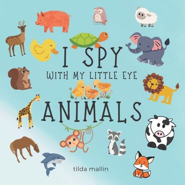 Printable Animal I Spy For Kids