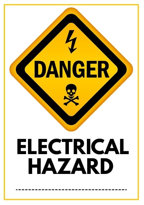 Printable Basic Danger Sign