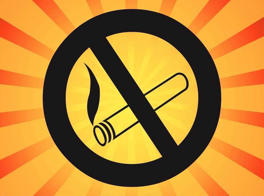 Printable Basic No Smoking Sign