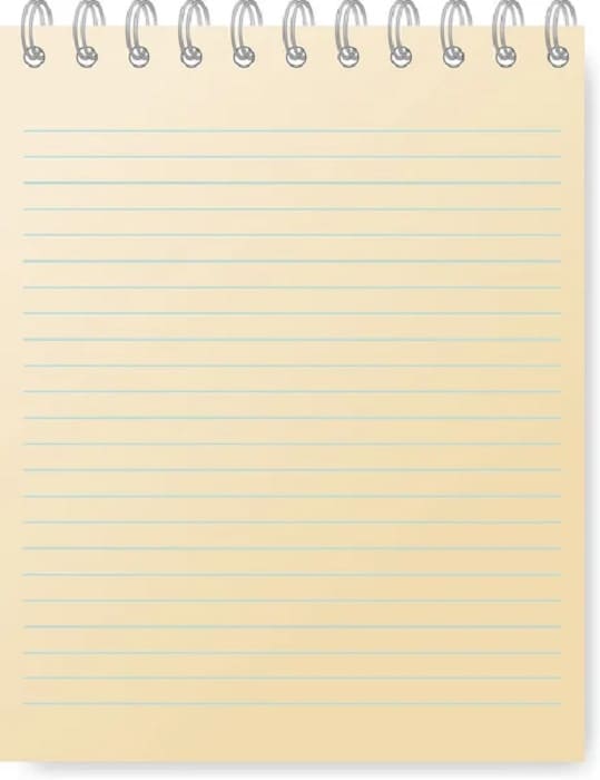 Printable Basic Notebook Paper