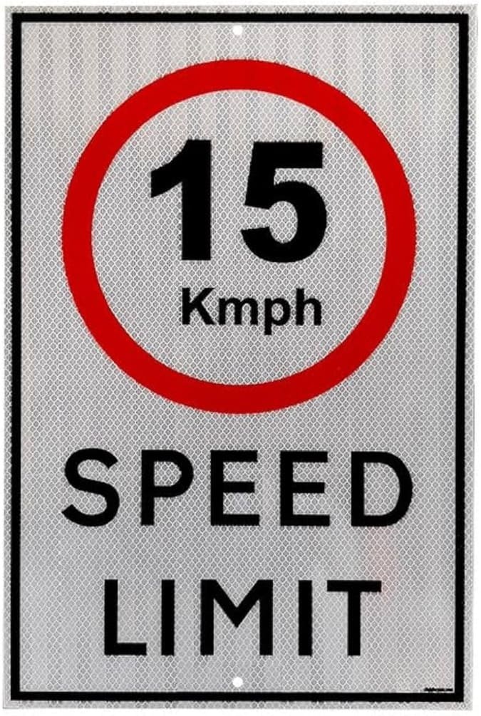 Printable Basic Speed Limit Sign