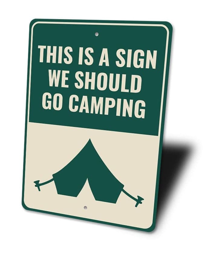 Printable Camping Sign Images