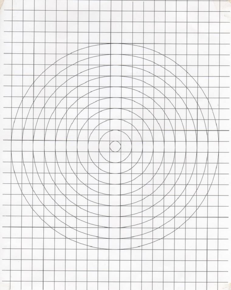 Printable Concentric Graph Paper Download