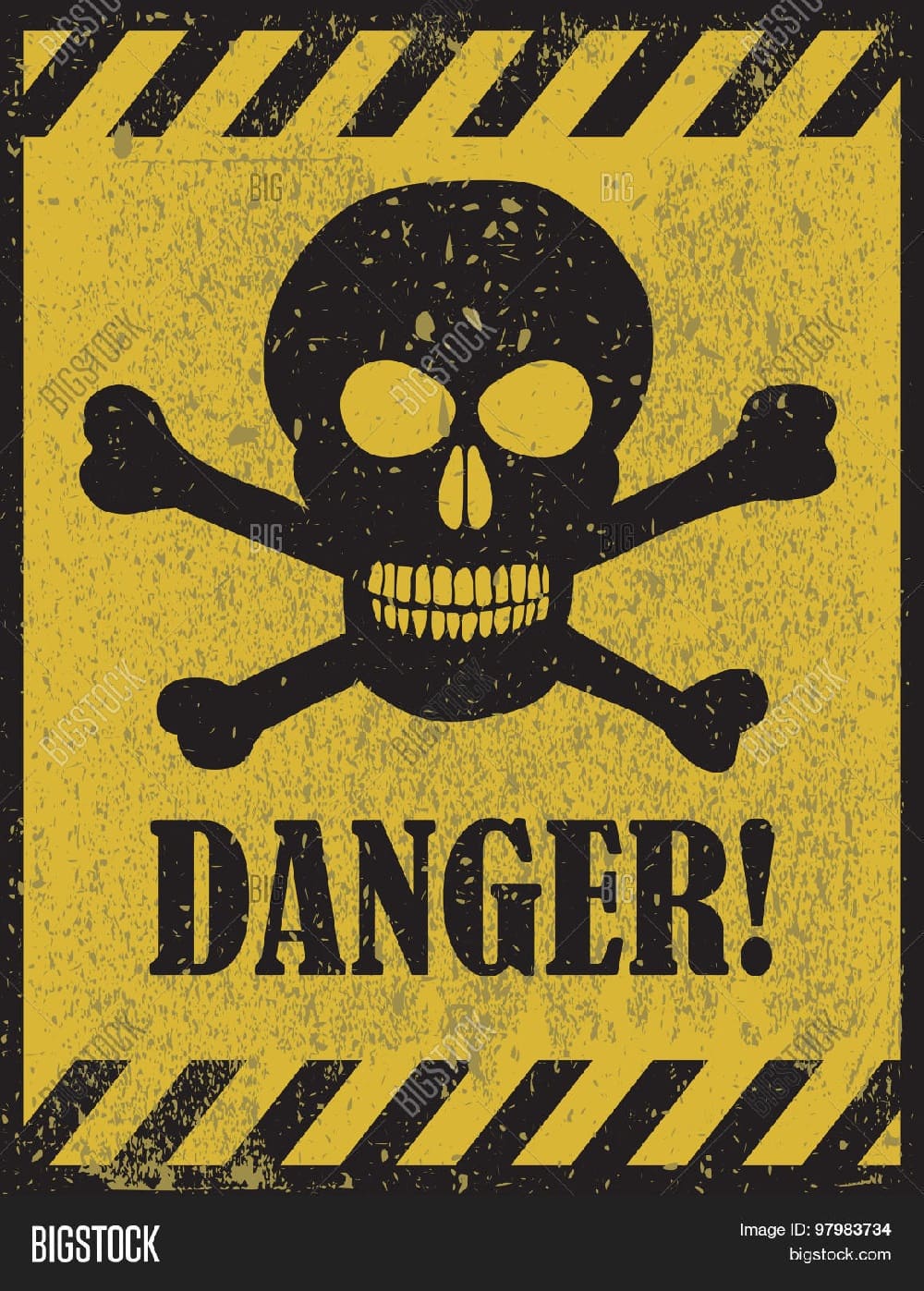 Printable Danger Sign For Free