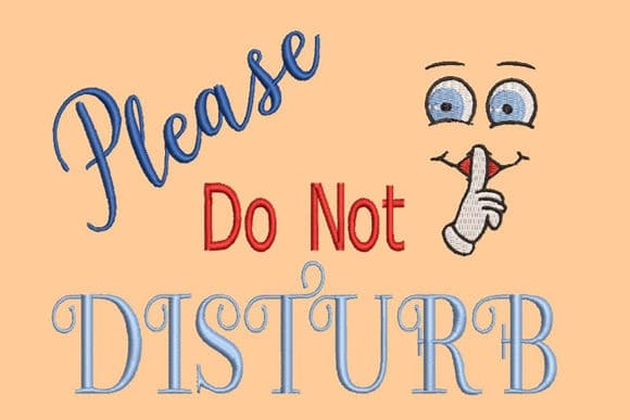 Printable Do Not Disturb Sign Pictures