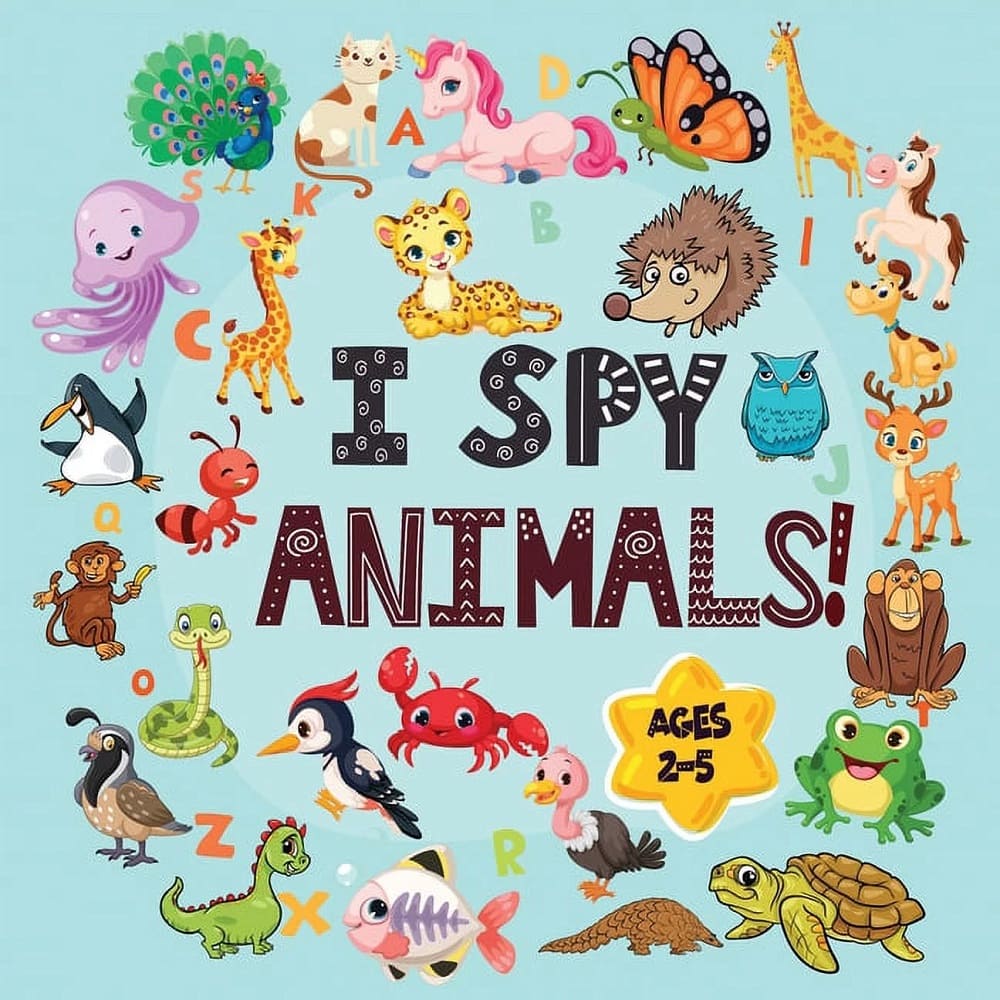 Printable Download Animal I Spy