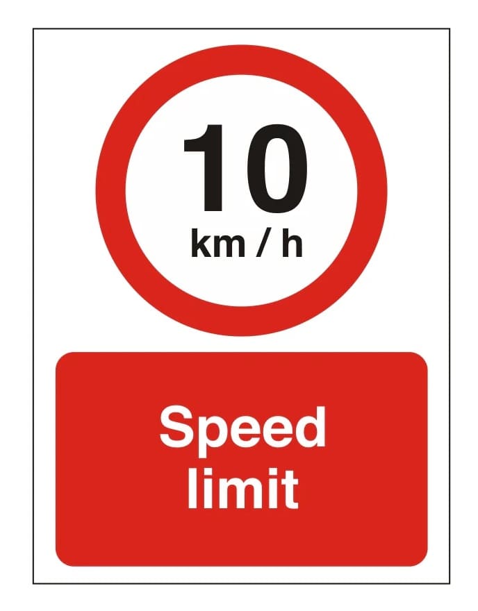 Printable Download Free Speed Limit Sign