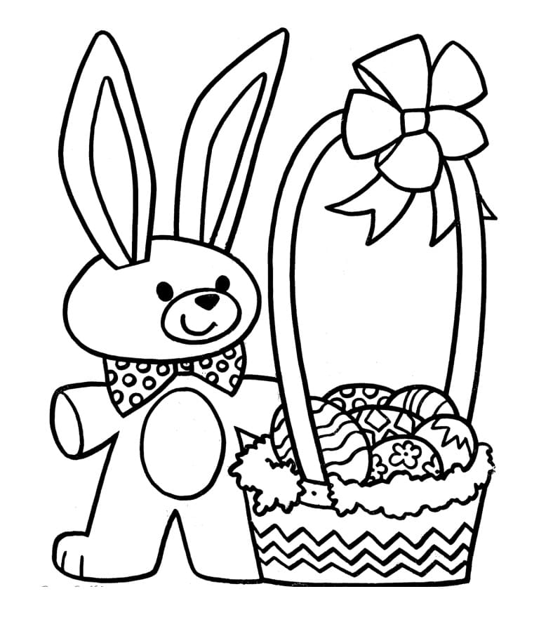 Printable Easter Basket Template Photos