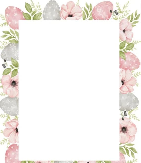 Printable Easter Border Pictures