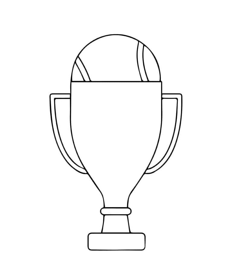 Printable Fifa World Cup Trophy Coloring Page
