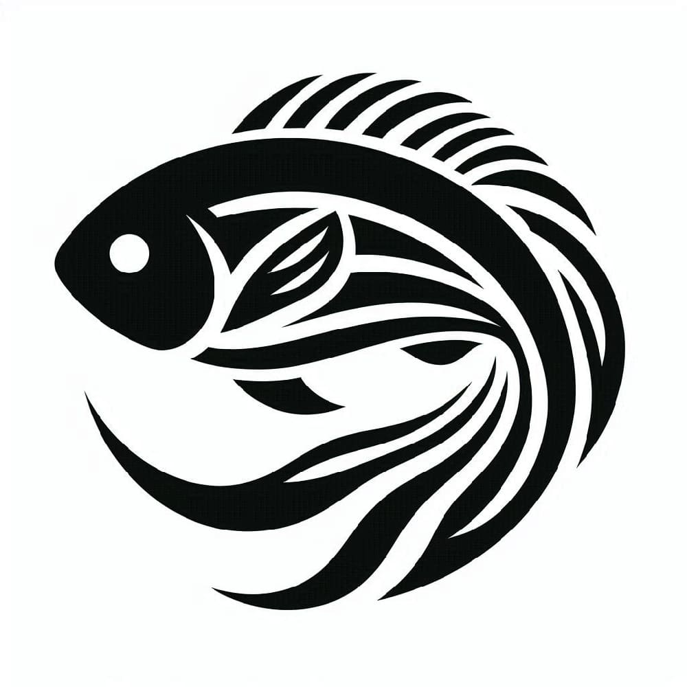 Printable Fish Stencil For Girl