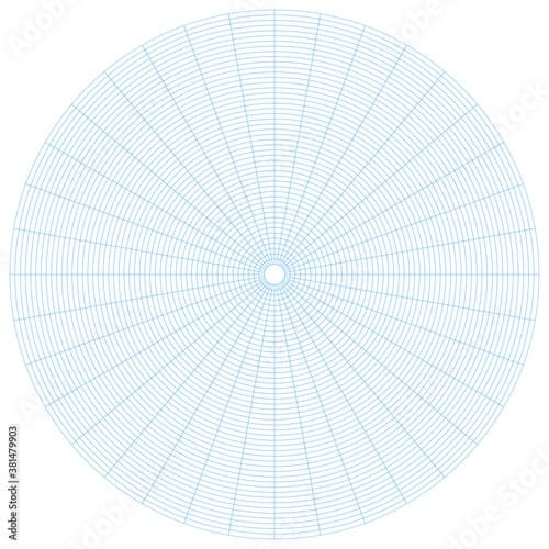 Printable For Free Concentric Graph Paper