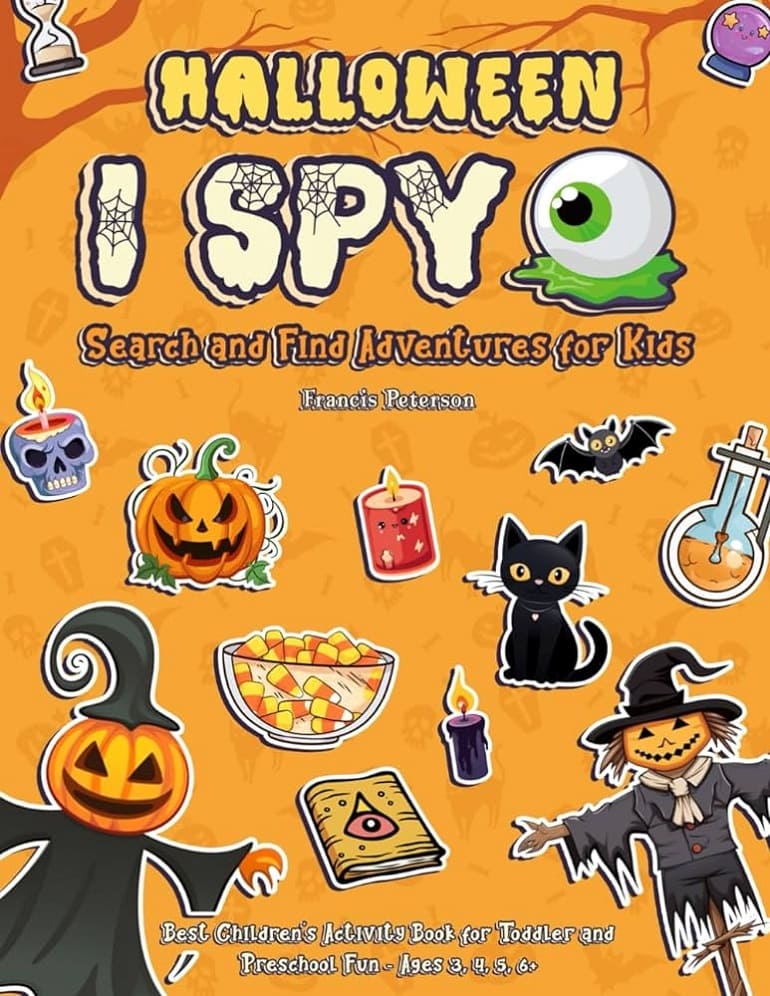 Printable Free Halloween I Spy
