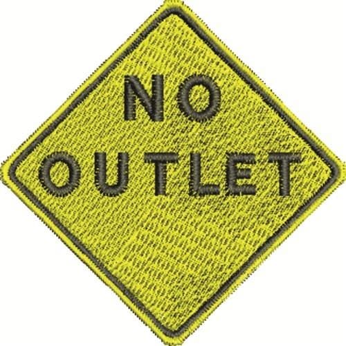 Printable Free Image of No Outlet Sign