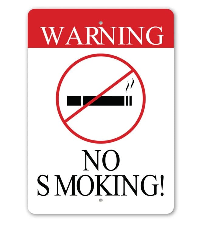 Printable Free Image of No Smoking Sign