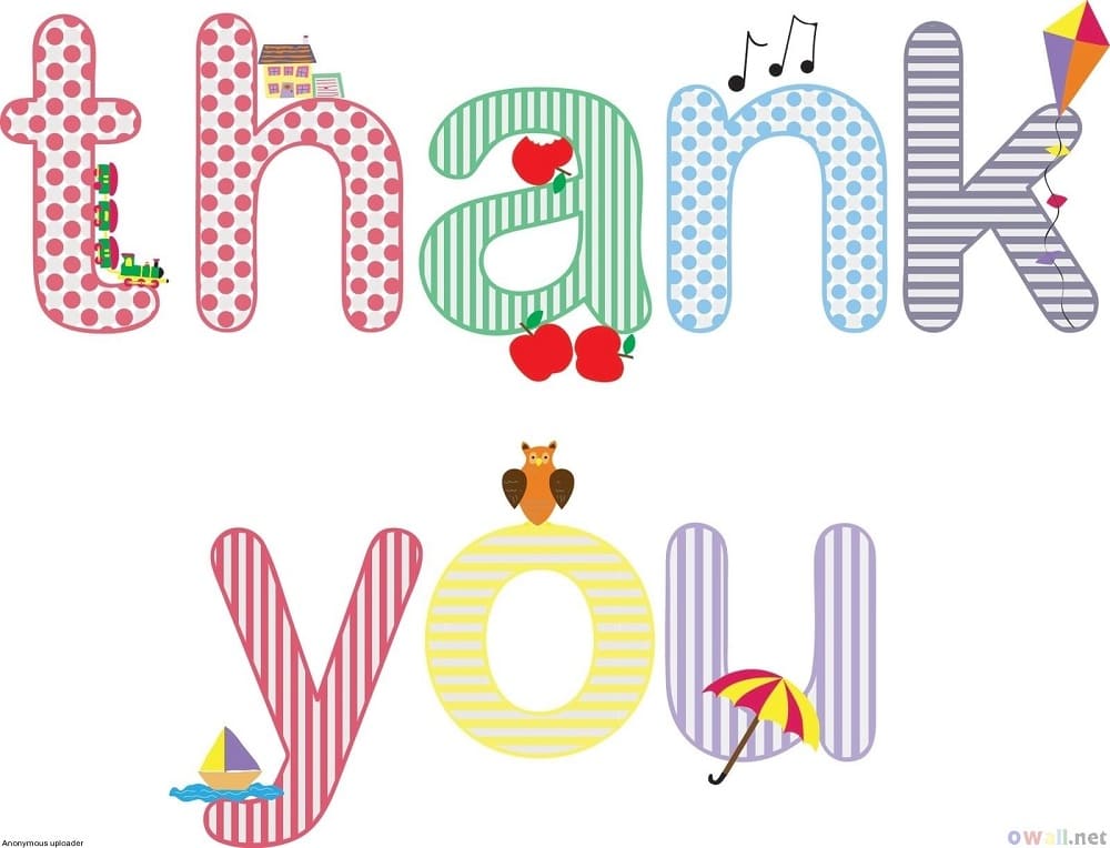 Printable Free Picture of Thank You Sign