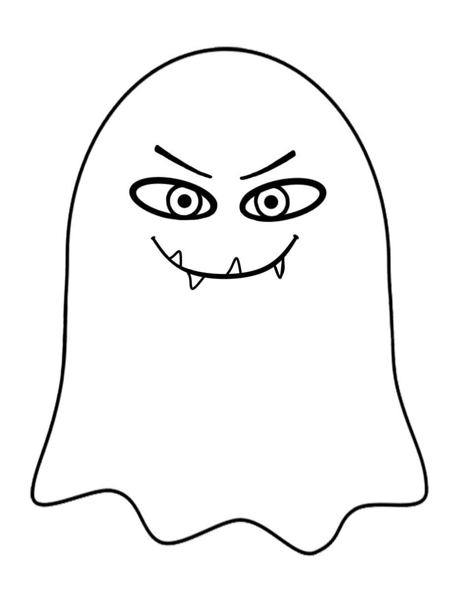 Printable Ghost Stencil Download Free