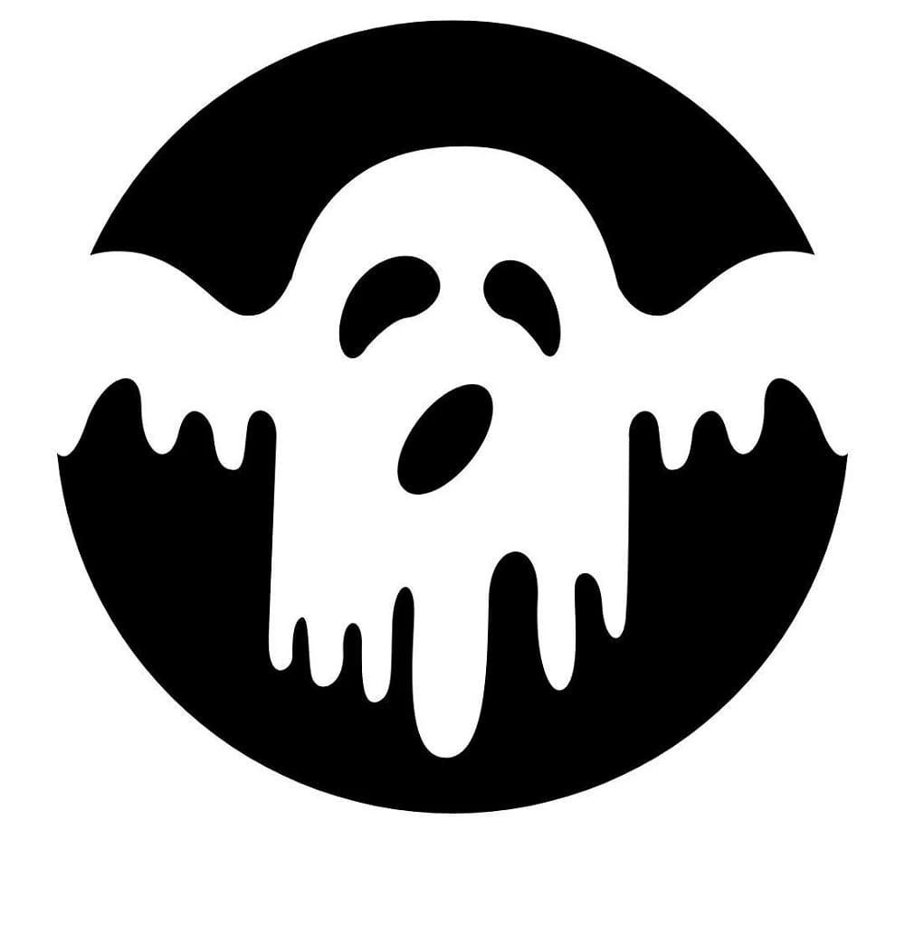 Printable Ghost Stencil For Free