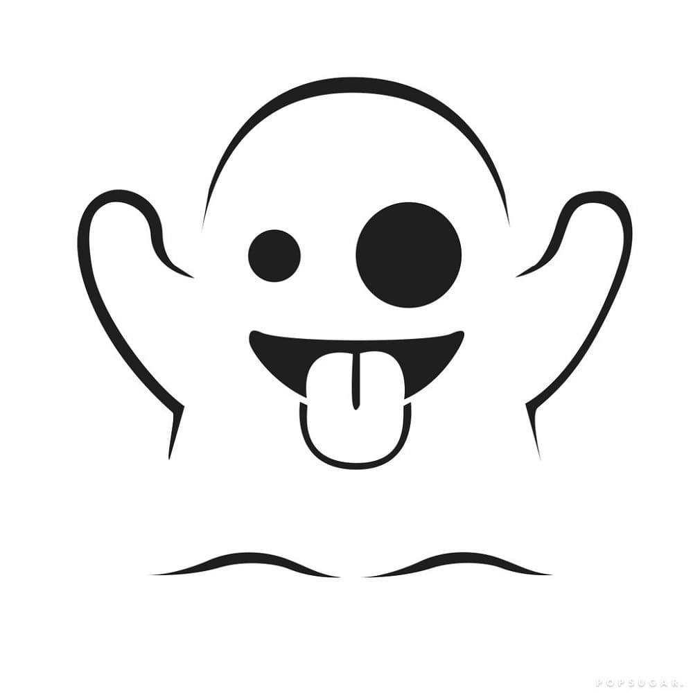 Printable Ghost Stencil For Kid