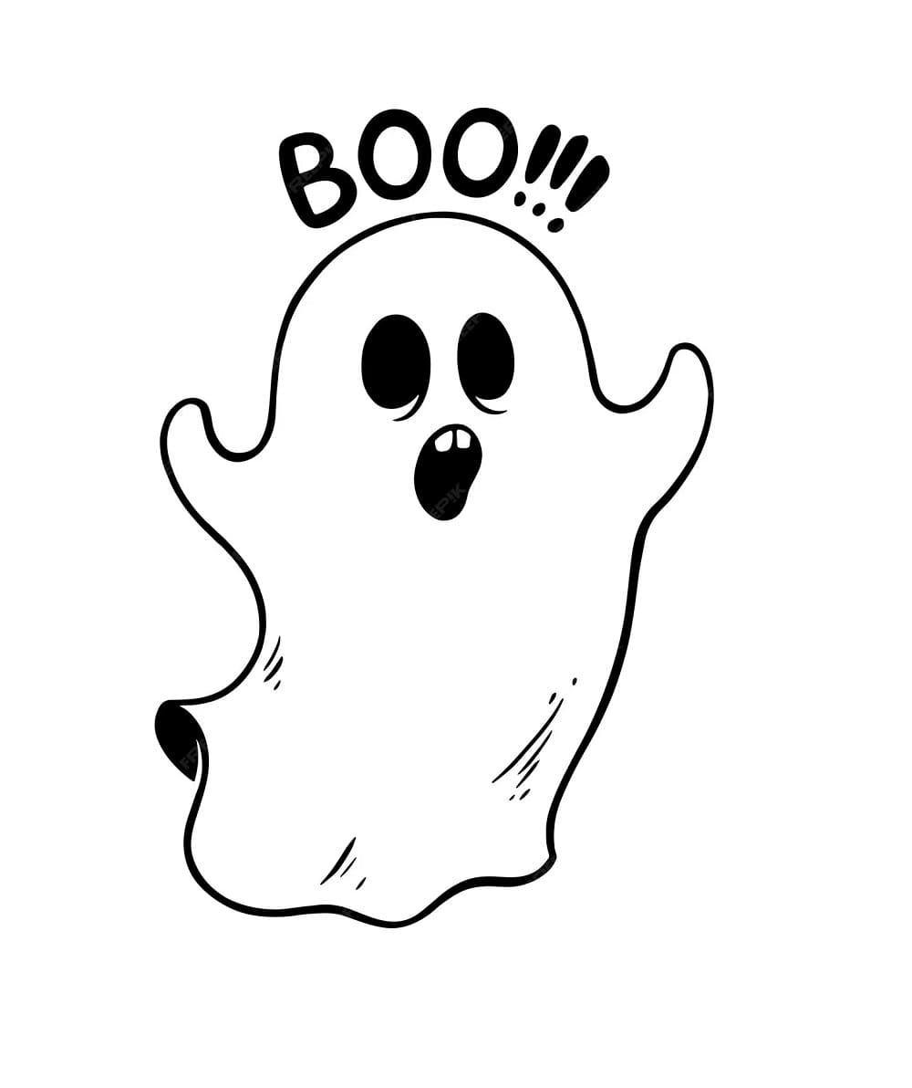 Printable Ghost Stencil Picture