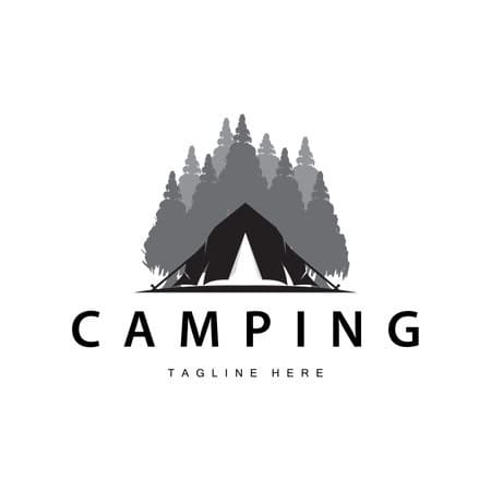 Printable Image of Camping Sign Free