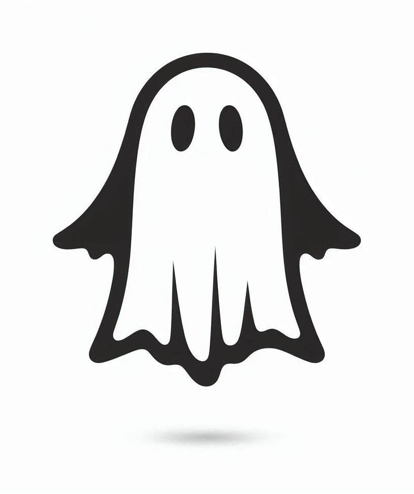 Printable Image of Ghost Stencil