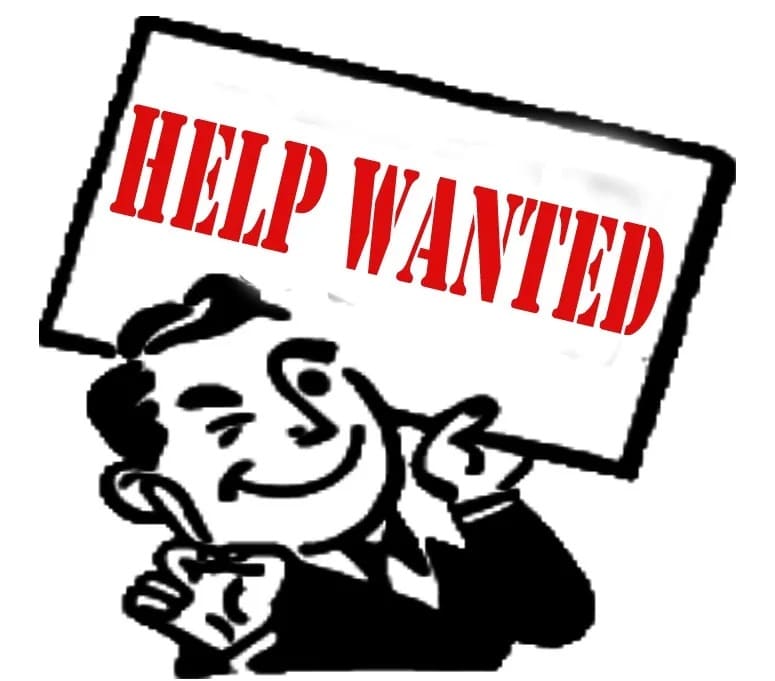 Printable Image of Help Wanted Sign Free