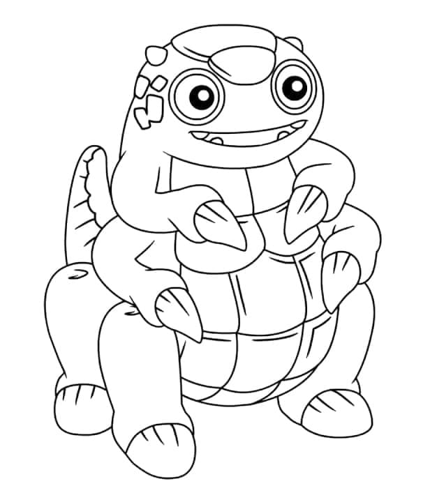 Printable My Singing Monsters Image Coloring Page