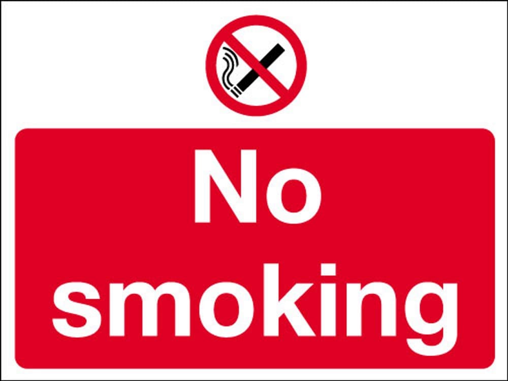 Printable No Smoking Sign Basic