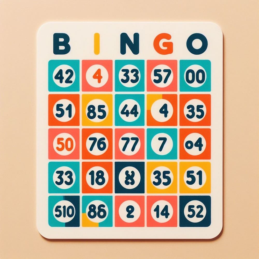 Printable Number Bingo Free Picture